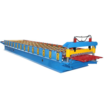 Fabrikpreis 840 Trapez verglaste Fliesendachblechmaschine in China hergestellt